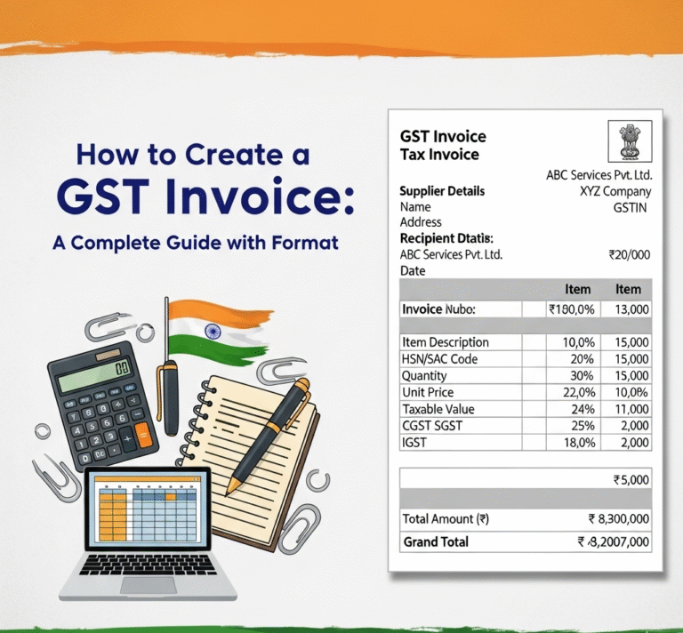 How to Create a GST Invoice