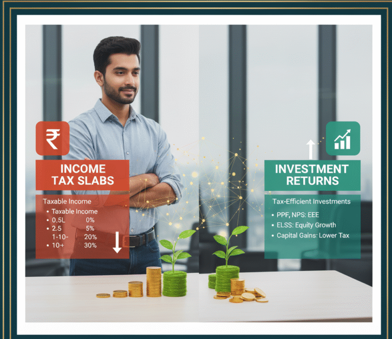 Income Tax Slabs vs Investment Return