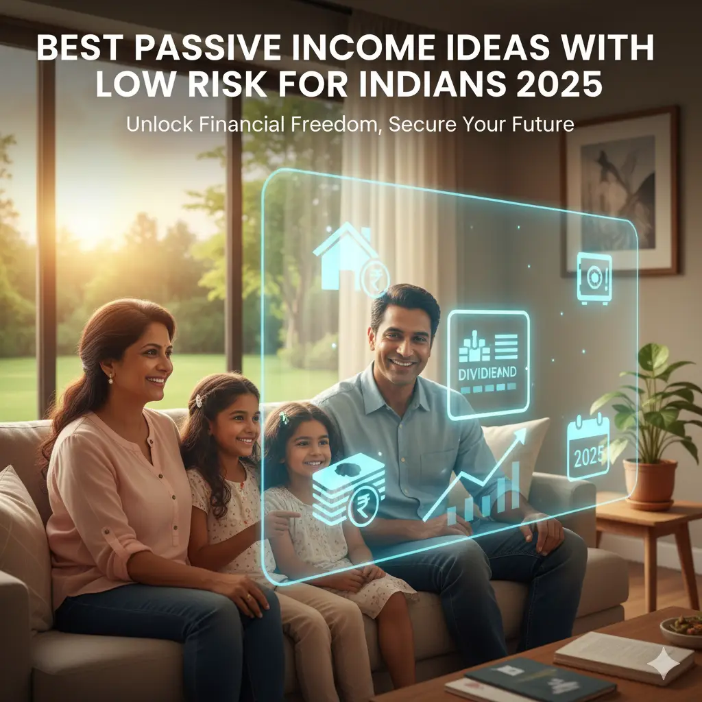 Best Passive Income Ideas with Low Risk for Indians 2025