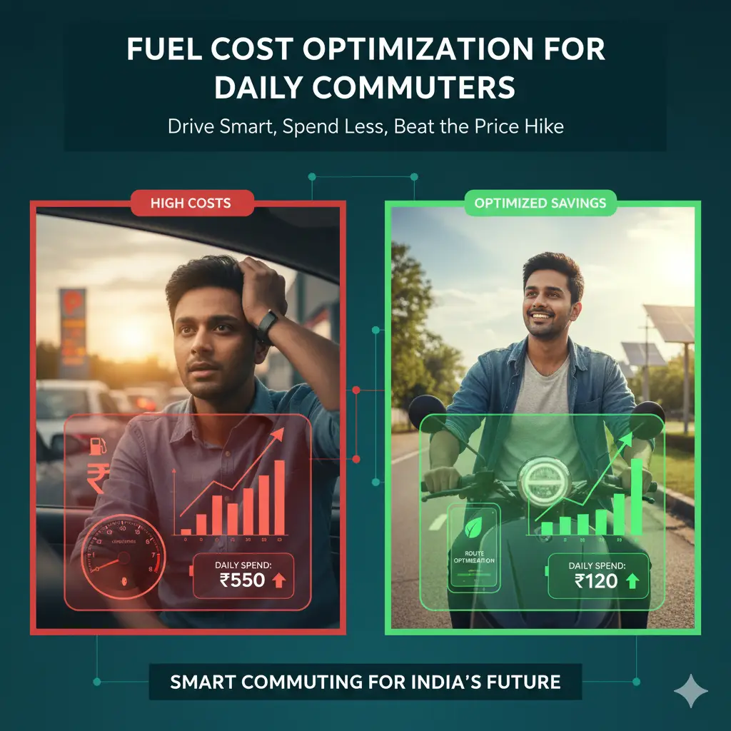 Fuel Cost Optimization for Daily Commuters