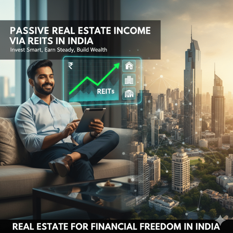 Passive Real Estate Income via REITs in India