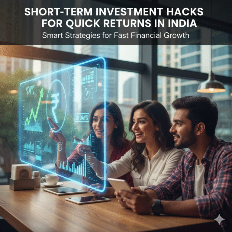 Short-Term Investment Hacks for Quick Returns in India