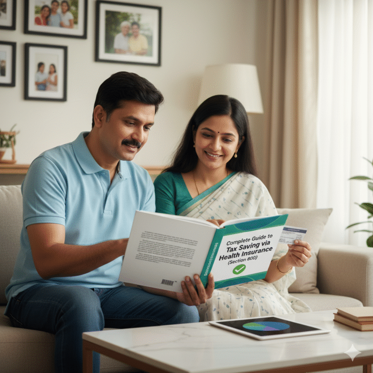 Tax Saving via Health Insurance (Section 80D)